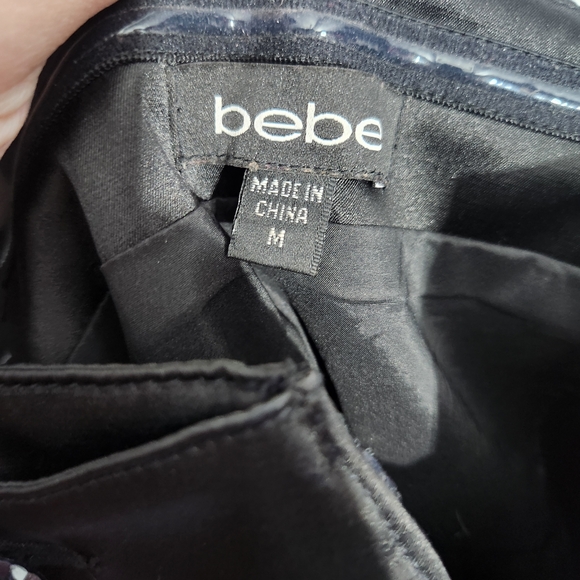 Bebe Satin Romper - Picture 3 of 3